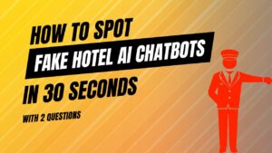 How to spot fake hotel ai chatbot Thumbnail