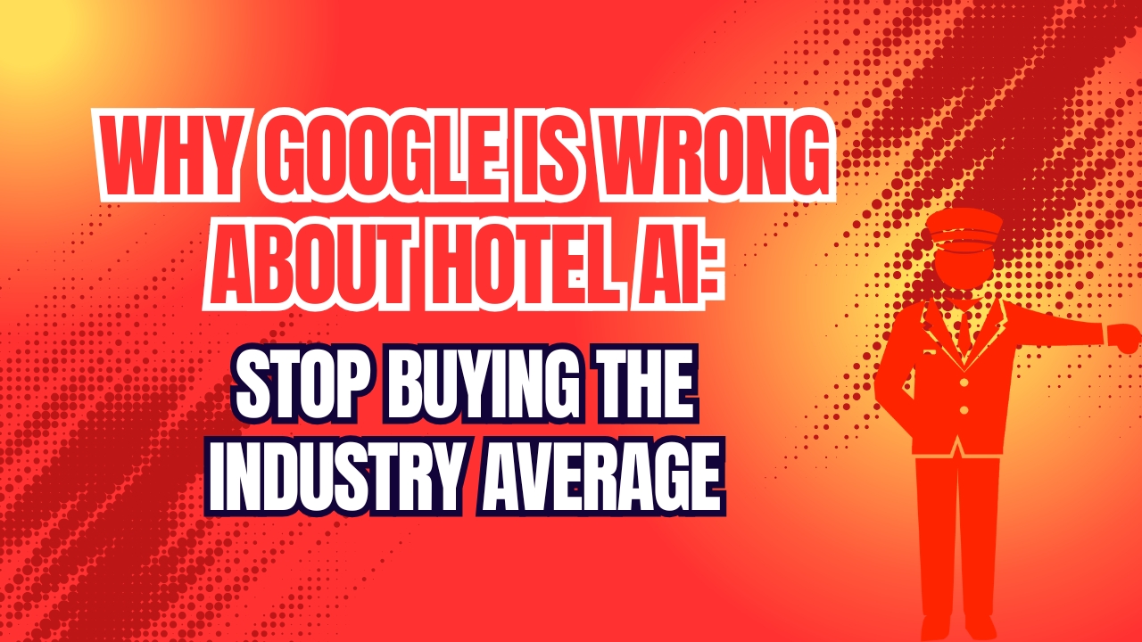 Why Google is wrong about hotel AI